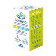 LACRISTAR GOCCE OCULARI LUBRIFICANTI 0,4% IALURONATO DI SODIO MULTIDOSE 10 ML