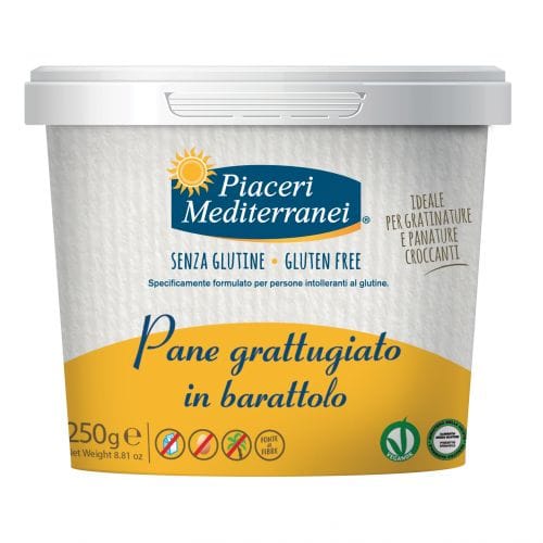 Piaceri Mediterranei Pane Grattugiato Barattolo 250 G