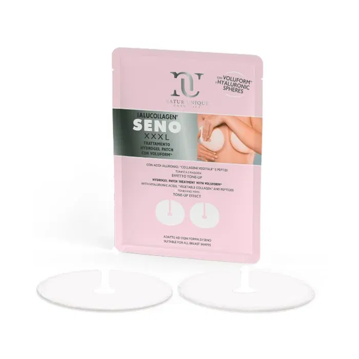 NATUR UNIQUE IALUCOLLAGEN SENO XXXL TRATTAMENTO HYDROGEL PATCH 2 PEZZI