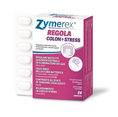 Zymerex Regola Colon E Stress 24 Compresse