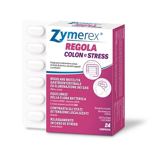 Zymerex Regola Colon E Stress 24 Compresse