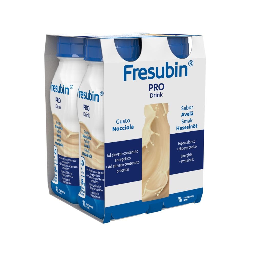 FRESUBIN PRO DRINK NOCCIOLA 4 FLACONI X 200 ML