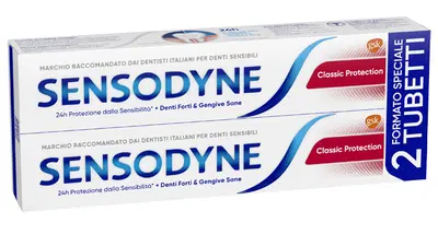 SENSODYNE CLASSICO PROTECTION 2 X 75 ML SENSODYNE CLASSICO PROTECTION 2 X 75 ML