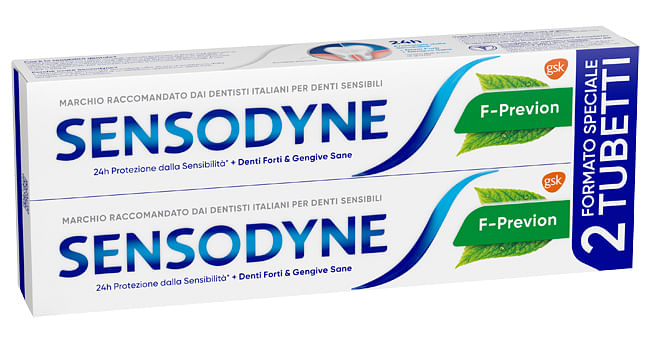 Sensodyne F Previon 2 X 75 Ml