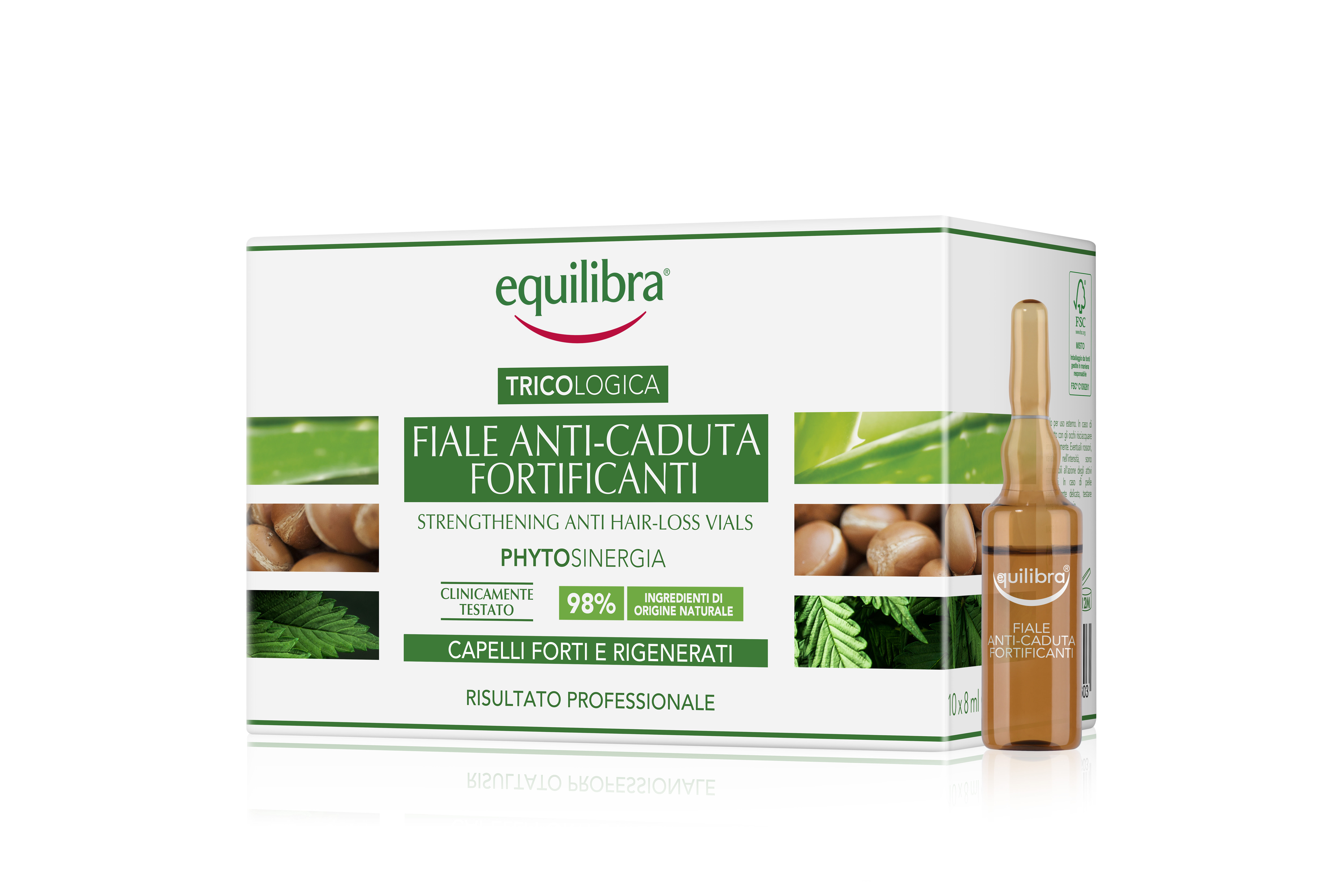 EQUILIBRA TRICOLOGICA 10 FIALE ANTICADUTA FORTIFICANTI 8 ML
