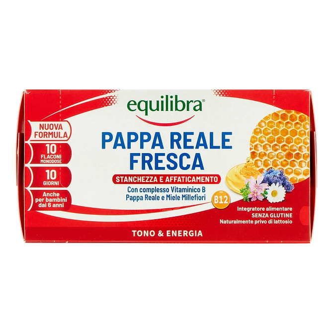 Equilibra Pappa Reale Fresca, 10 Flaconcini
