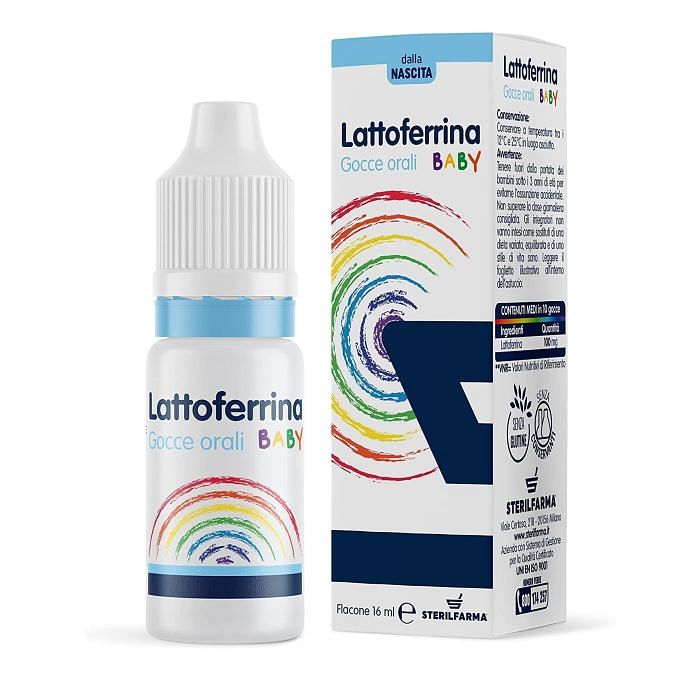 Lattoferrina Baby Gocce Orali 16 Ml