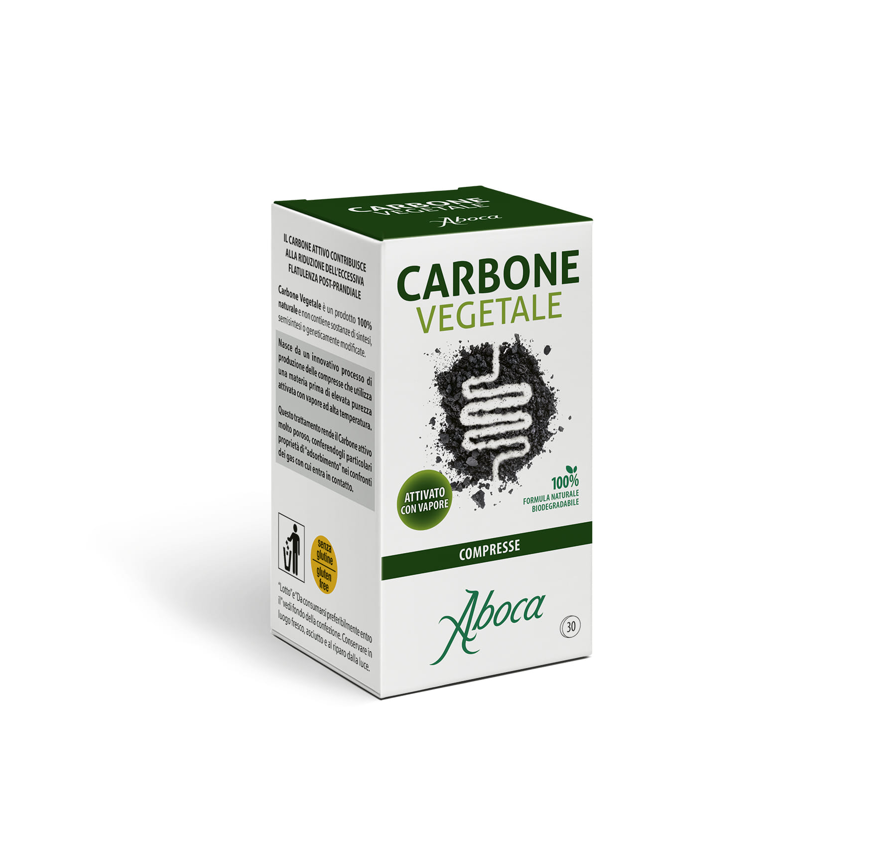 CARBONE VEGETALE 30 COMPRESSE