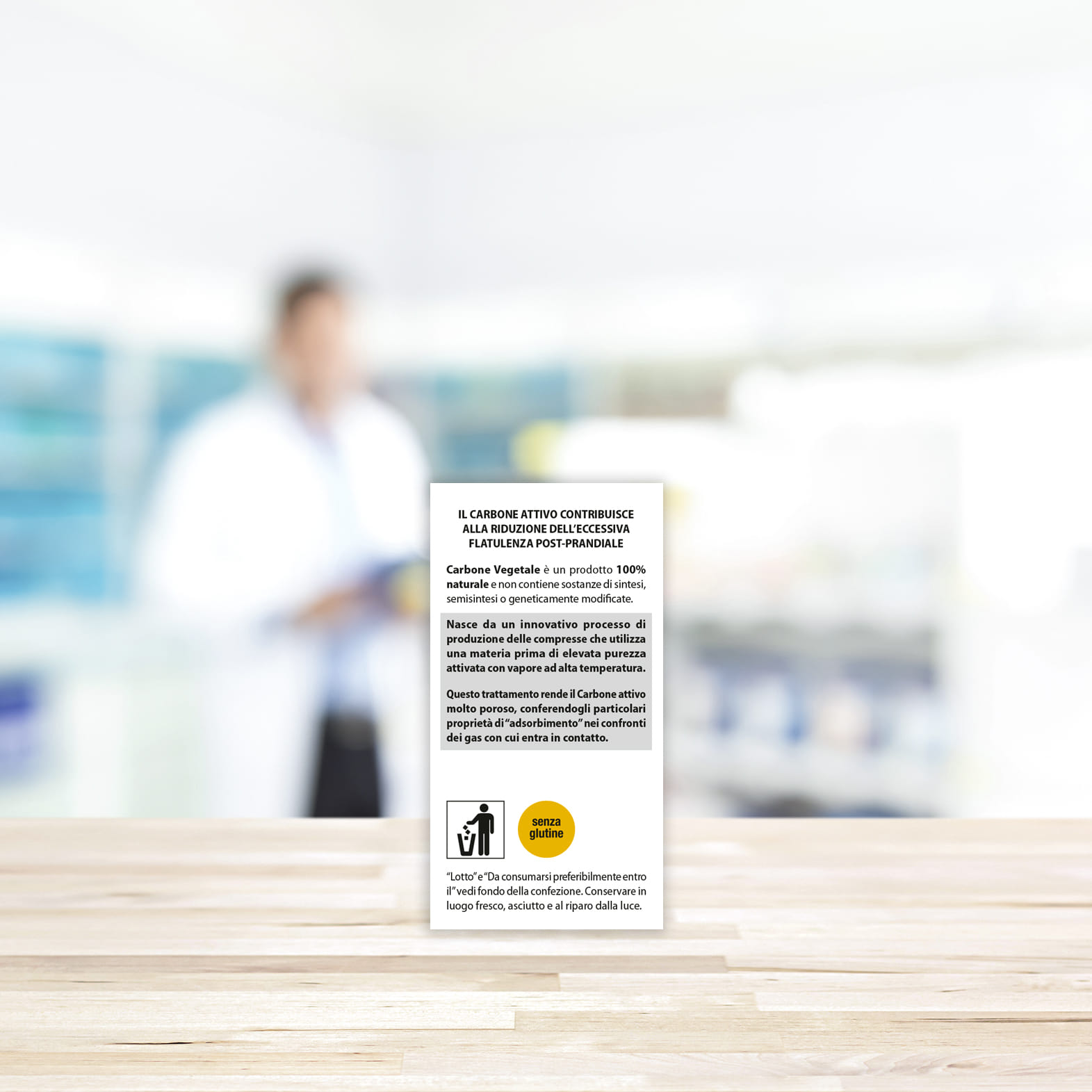 CARBONE VEGETALE 30 COMPRESSE