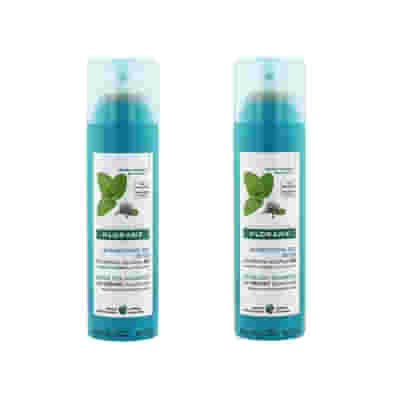 KLORANE DUO SHAMPOO SECCO MENTA BIO 2 PEZZI DA 150 ML