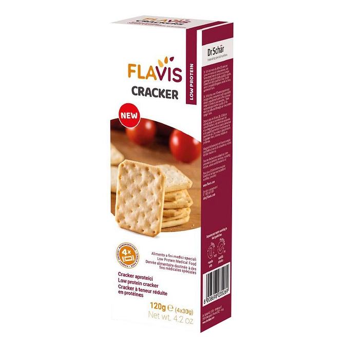 Flavis Cracker Aproteici 4 Porzioni Da 30 G