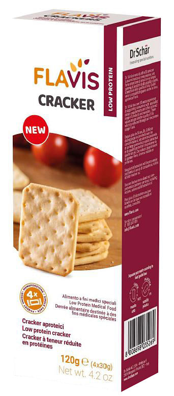 Flavis Cracker Aproteici 4 Porzioni Da 30 G