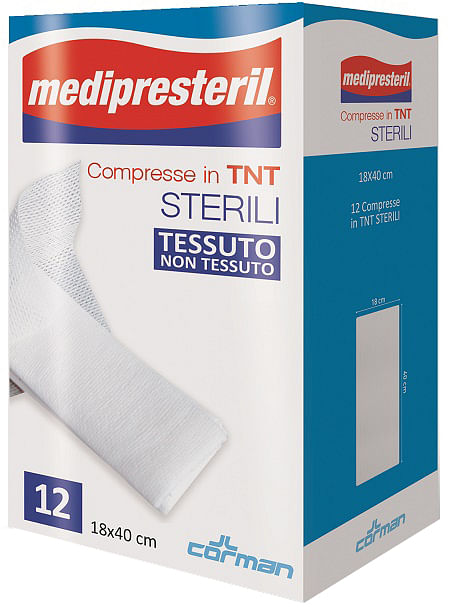 Compresse Sterili Tnt Medipresteril 18 X40 Cm 12 Pezzi