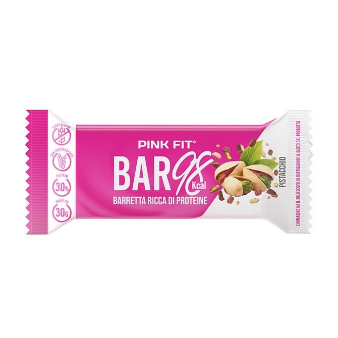 Pink Fit Bar 98 Pistacchio 30 G