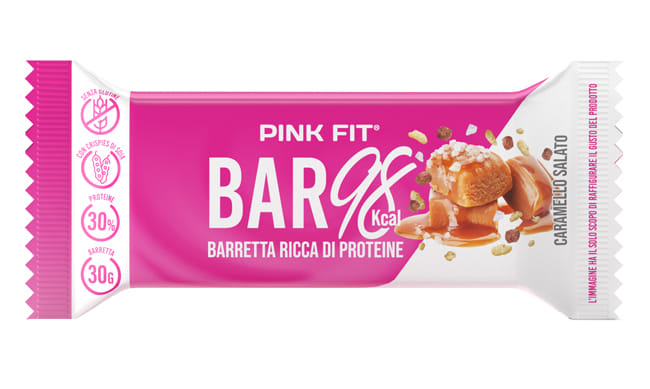 PINK FIT BAR 98 CARAMELLO SALATO 30 G