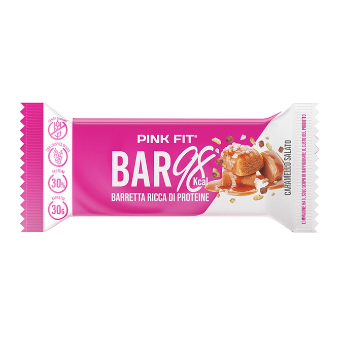 Pink Fit Bar 98 Caramello Salato 30 G