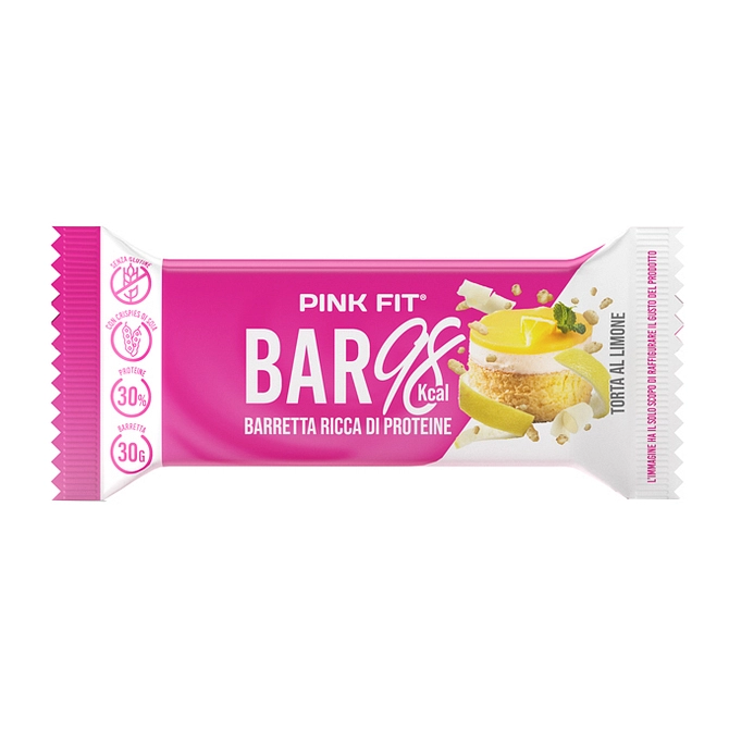Pink Fit Bar 98 Torta Limone 30 G