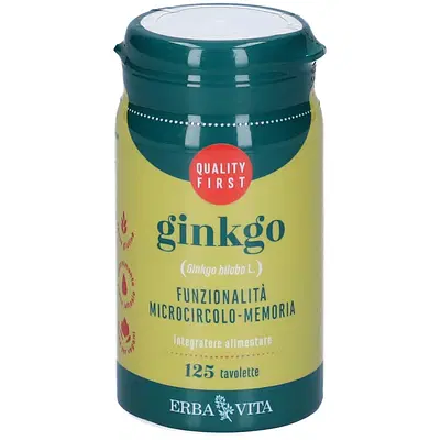 GINKGO BILOBA 125 TAVOLETTE GINKGO BILOBA 125 TAVOLETTE