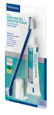 KIT DENTIFRICIO ENZIMATICO 70 G + SPAZZOLINO DA DENTI + SPAZZOLINO DA DITO