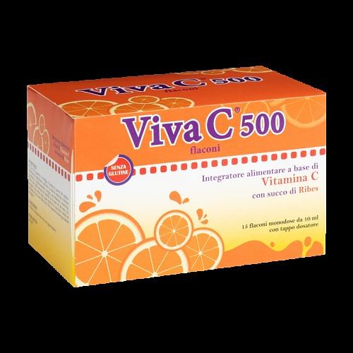 Viva C 500 15 Flaconi Da 10 Ml