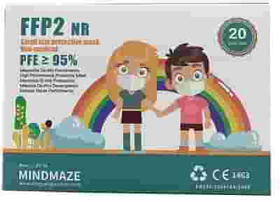 MINDMAZE FFP2 NR PROTECTIVE MASK SMALL 20 PEZZI