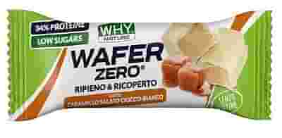 WHYNATURE WAFER ZERO CARAMELLO CIOCCOLATO BIANCO 30 G