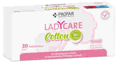 LADYCARE PROTEGGISLIP COTTON IPOALLERGENICI DISTESI 20 PEZZI PROFAR