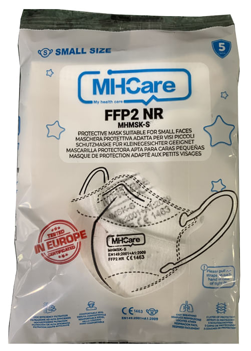 MHCARE FFP2 NR MASCHERA PROTETTIVA SMALL 1 PEZZO