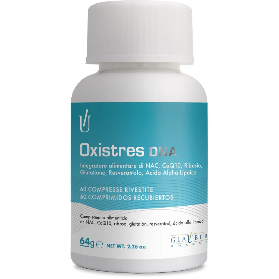 OXISTRES DNA GLAUBER 60 COMPRESSE