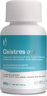 OXISTRES DNA GLAUBER 60 COMPRESSE OXISTRES DNA GLAUBER 60 COMPRESSE