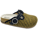 PLANTARE INDOSSABILE PUNTA CHIUSA WOODSTOCK SOFT 2,0 PIED DE POULE BROWN GIALLO/NERO 39/40