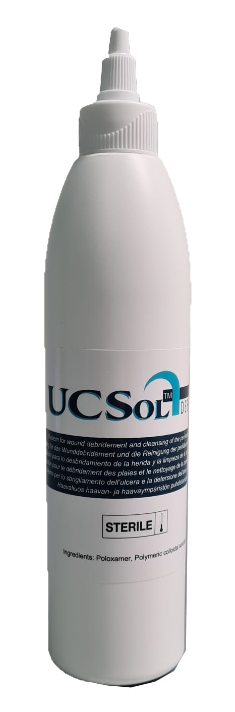 UCSOL SOLUZIONE PER DETERSIONE E DEBRIDEMENT DELLE FERITE 350 ML