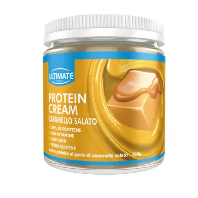 ULTIMATE PROTEIN CREAM CARAMELLO SALATO 250 G ULTIMATE PROTEIN CREAM CARAMELLO SALATO 250 G