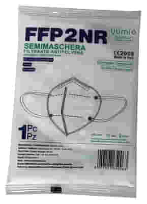 MASCHERINA SEMIFILTRANTE XQ66 FFP2 NR 1 PEZZO