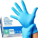 SYNGUARD GUANTI NITRILE S 100 PEZZI