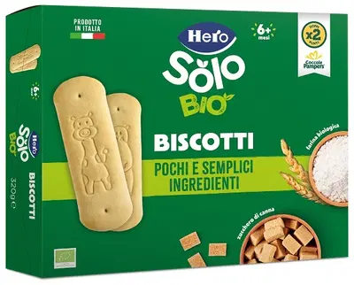 HERO BABY SOLO BISCOTTO SOLUBILE 8X40 G HERO BABY SOLO BISCOTTO SOLUBILE 8X40 G