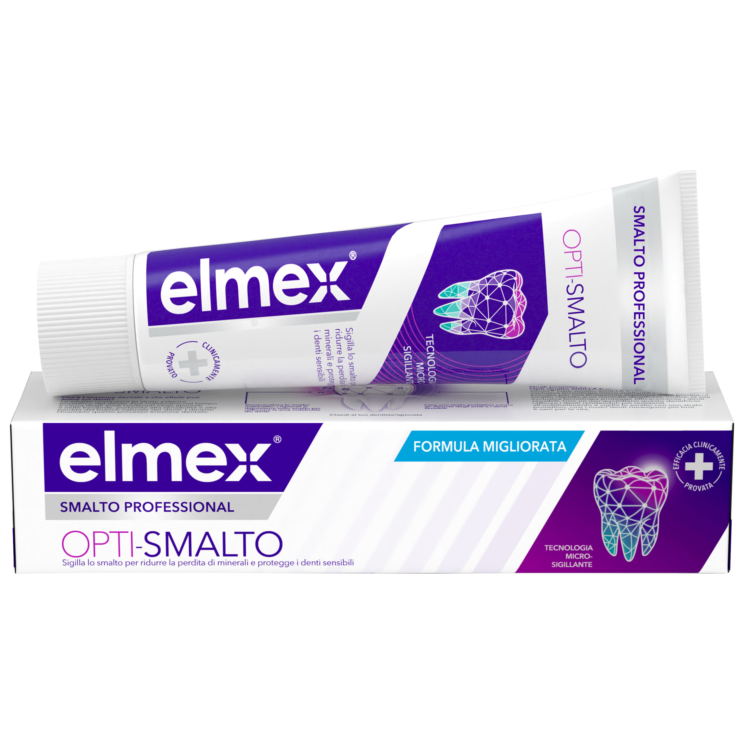 ELMEX DENTIFRICIO OPTISMALTO PROFESSIONAL 75 ML