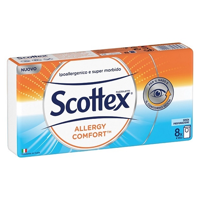 Scottex Allergy Comfort Fazzoletti 8 Pezzi