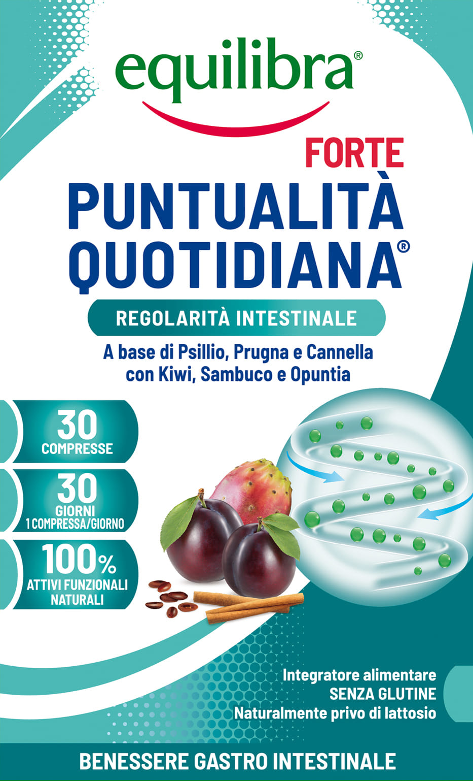 EQUILIBRA PUNTUALITA' QUOTIDIANA FORTE 30 COMPRESSE