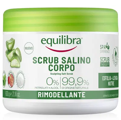 EQUILIBRA SCRUB SALINO RIMODELLANTE 600 G EQUILIBRA SCRUB SALINO RIMODELLANTE 600 G