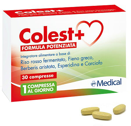 Colest+ Formula Potenziata 30 Compresse