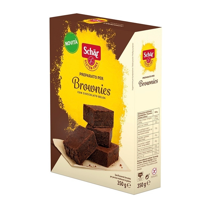 Schar Preparato Per Brownies Con Cioccolato Belga 350 G