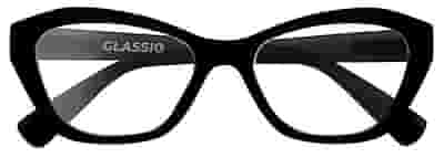 OCCHIALI GLASSIO SANTA CLARA BLACK +2,0