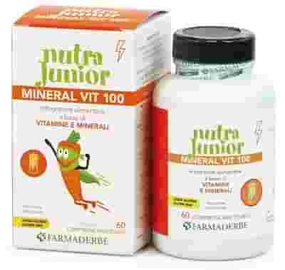 NUTRA JUNIOR MINERALVIT 100 60 COMPRESSE MASTICABILI