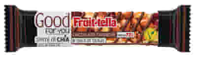 FRUITTELLA GOOD FOR YOU BARRETTA SEMI DI CHIA CIOCCOLATO FONDENTE CACAO 72% & SALE DI SICILIA 36 G