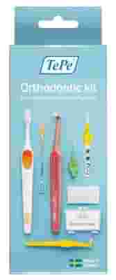 TEPE ORTHODONTIC KIT 1 SPAZZOLINO SUPREME COMPACT + 1 SPAZZOLINO COMPACT TUFT + 2 SCOVOLINI + 1 TEPE ANGLE + 2 TEPE EASYPICK XS/S + 2 TEPE EASYPICK M/L + 1 ORTHODONTIC WAX