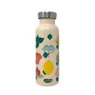 NEAVITA SPRING HAPPINESS BOTTIGLIA THERMOS IN ACCIAIO ARANCIONE DA 500 ML