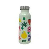 NEAVITA SPRING HAPPINESS BOTTIGLIA THERMOS IN ACCIAIO VERDE DA 500 ML