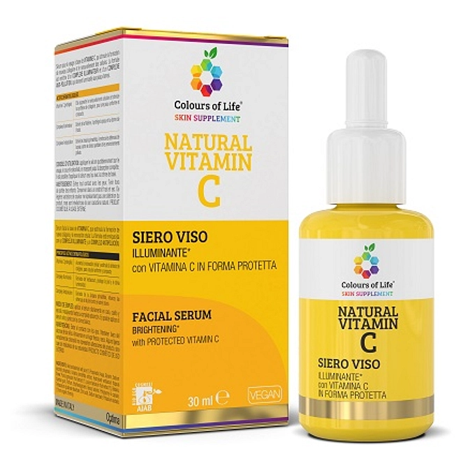 Colours Of Life Natural Vitamin C Siero Viso 30 Ml
