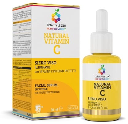 Colours Of Life Natural Vitamin C Siero Viso 30 Ml